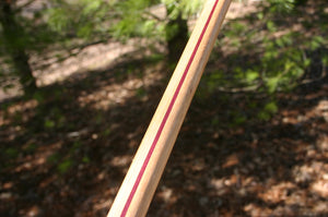 Deluxe Jo Staff Hickory/Purpleheart 1" Width Laminated construction.