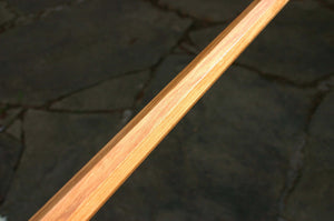 Exotic wood ipe jo staff. Very dense hard wood. For karate training martial arts, aikido, self defense, wilderness hiking staff