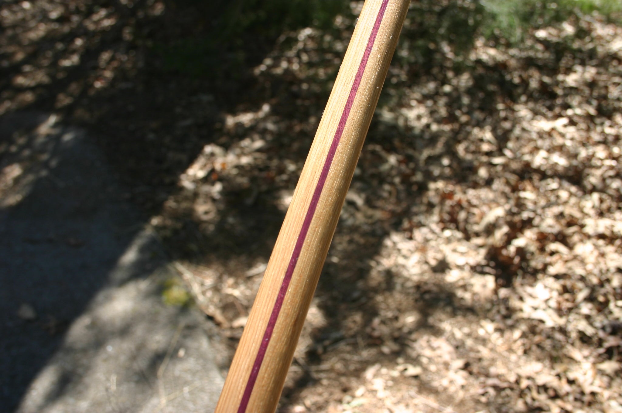 Deluxe Jo Staff Hickory/Purpleheart 1" Width Laminated construction.