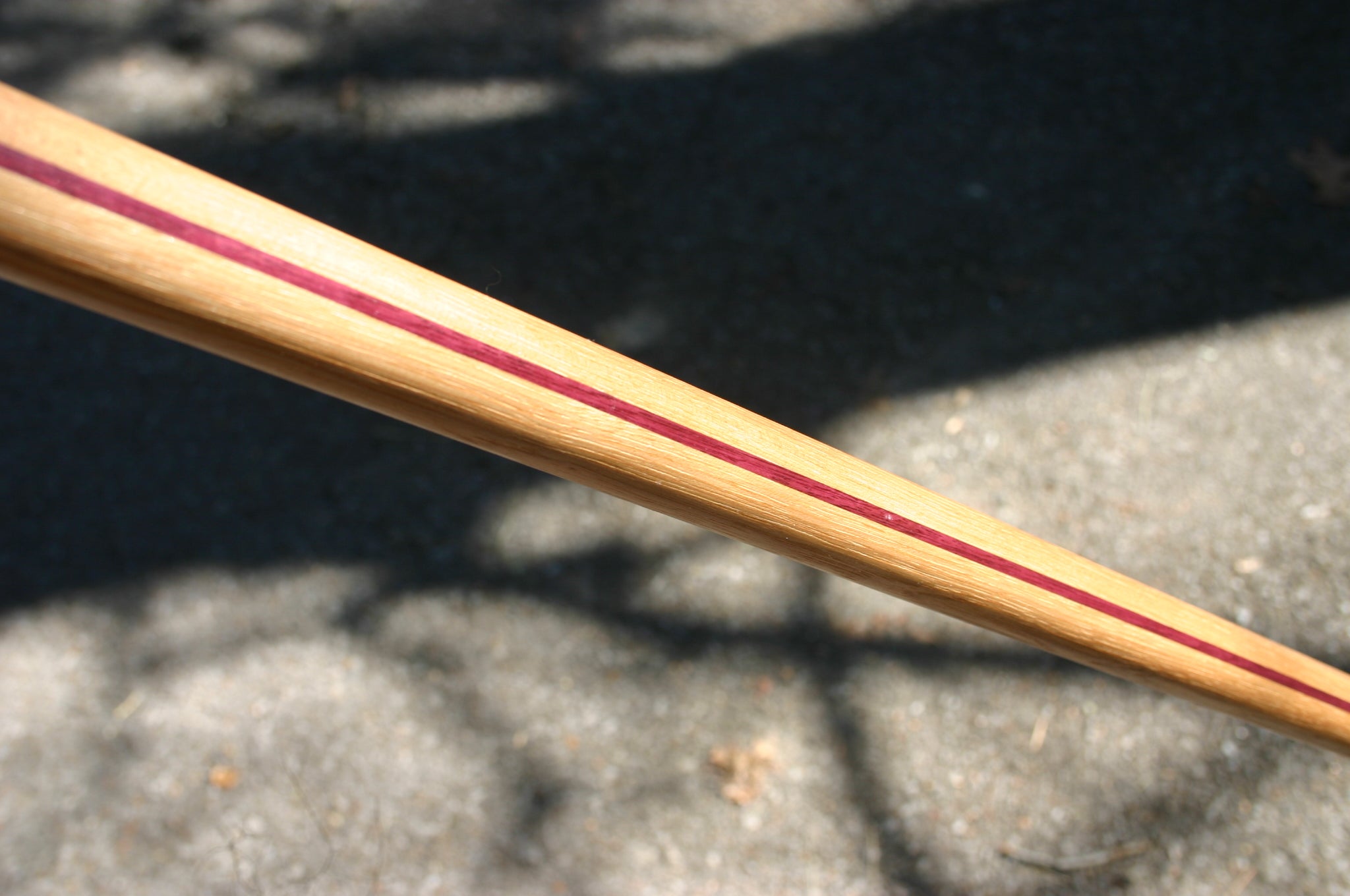 Deluxe Jo Staff Hickory/Purpleheart 1" Width Laminated construction.