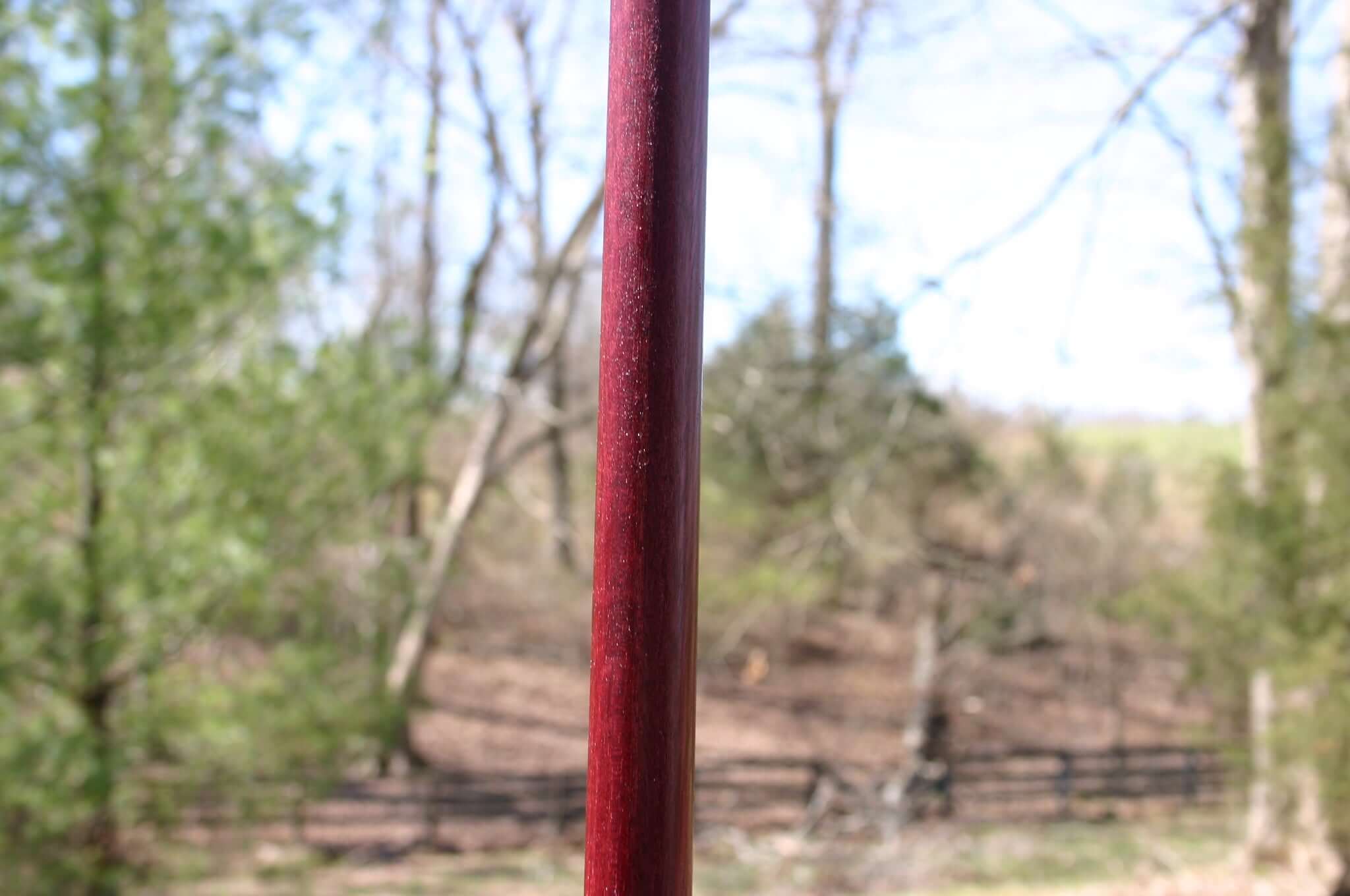 Purpleheart Jo Staff 44" length 1,1/4" thickness DISCOUNTED