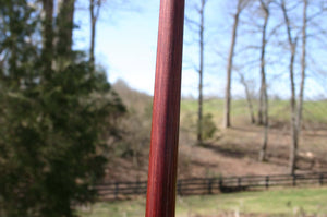 Purpleheart Jo Staff 44" length 1,1/4" thickness DISCOUNTED